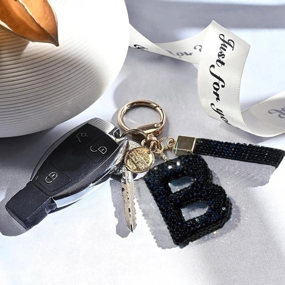 Luxury Bags Yellow - Exquisite Lucky Charm Letter Key Chain