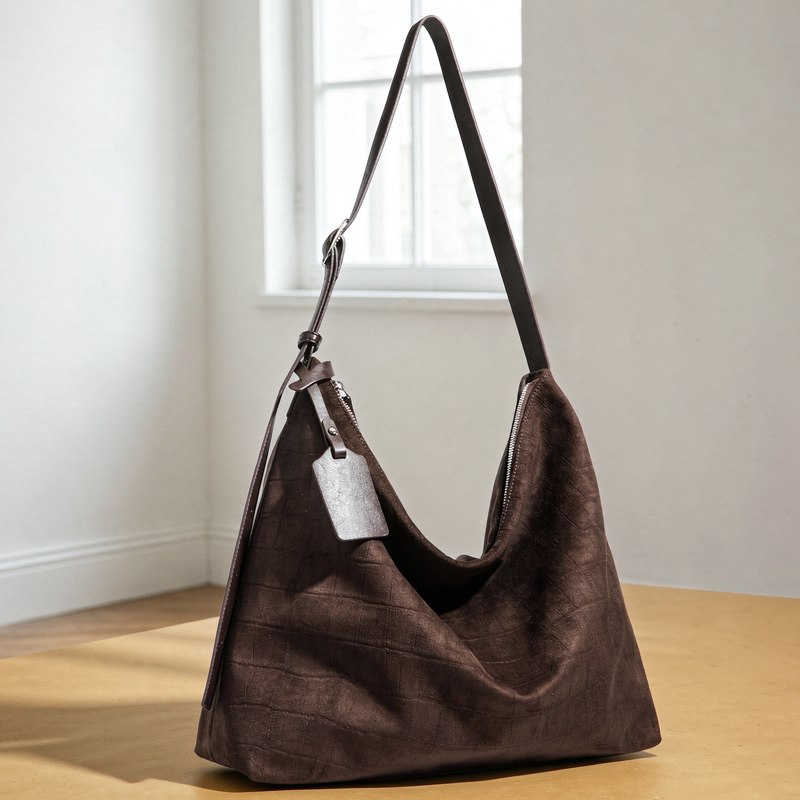 Luxury Bags Of 2026 - Faux Suede Tote Bags For Women