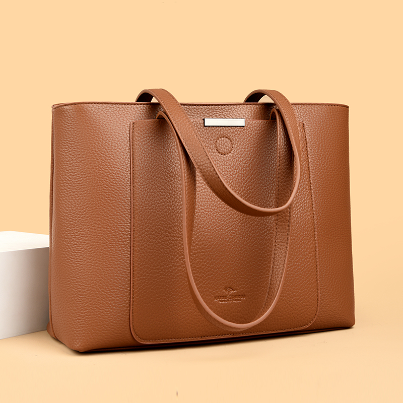 Luxury Bags For School - Genuine Brand Soft Pu Leather Hand