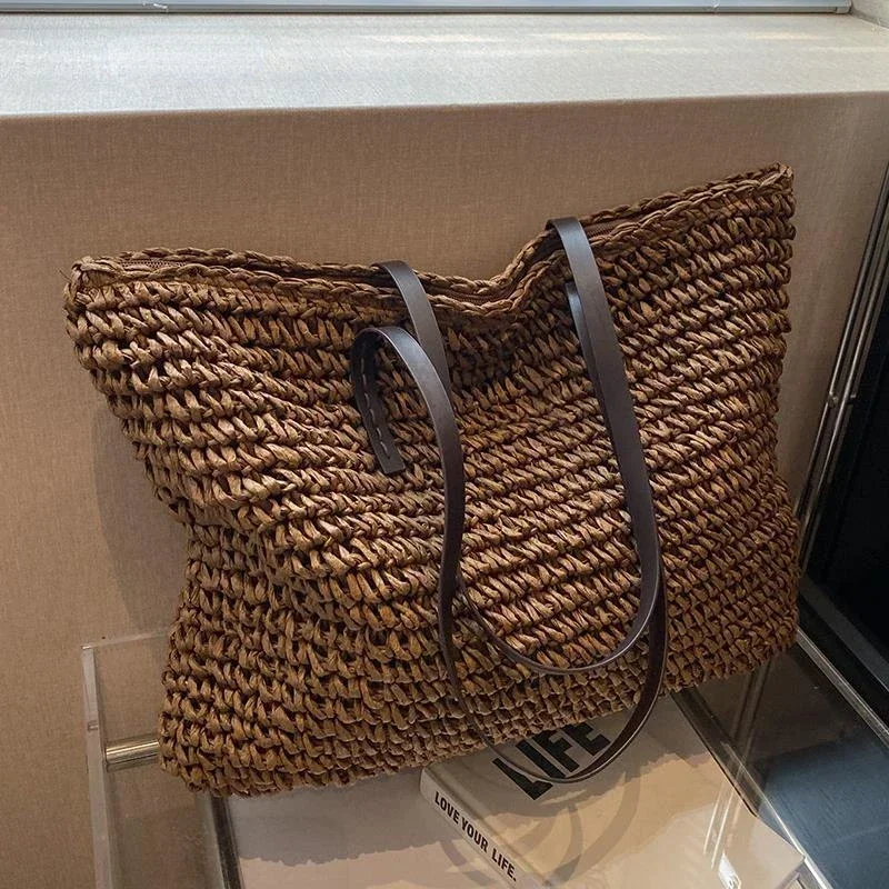 Luxury Bags In Sale - PU Luxury Design Shoulder Bag Weaving