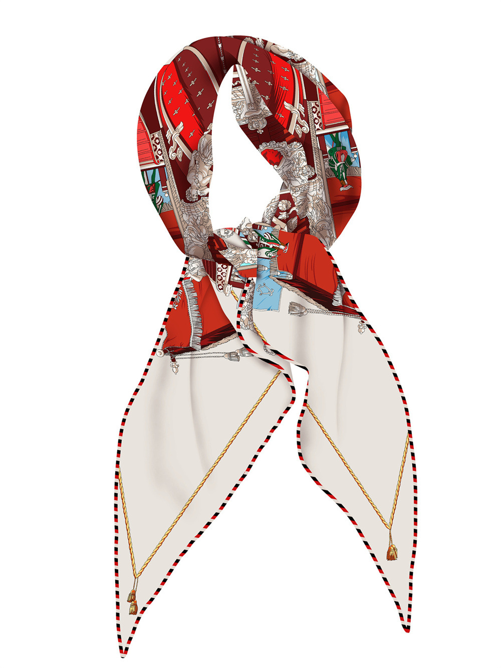 Luxury Bags La - Triangle Twill Scarf Luxury Women Shawls