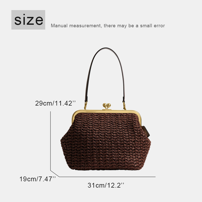 Hand-Woven Kisslock Frame Shou - đánh giá và giá Luxury Bags Of 2026