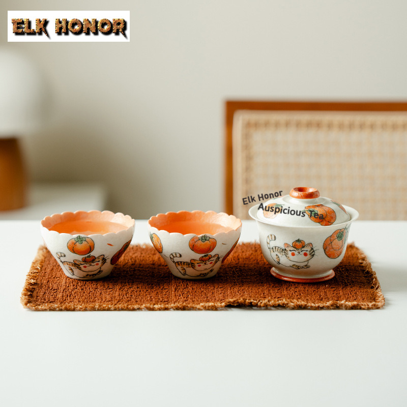 Hand-painted Persimmons Travel - đánh giá và giá Luxury Bags Hand Painted