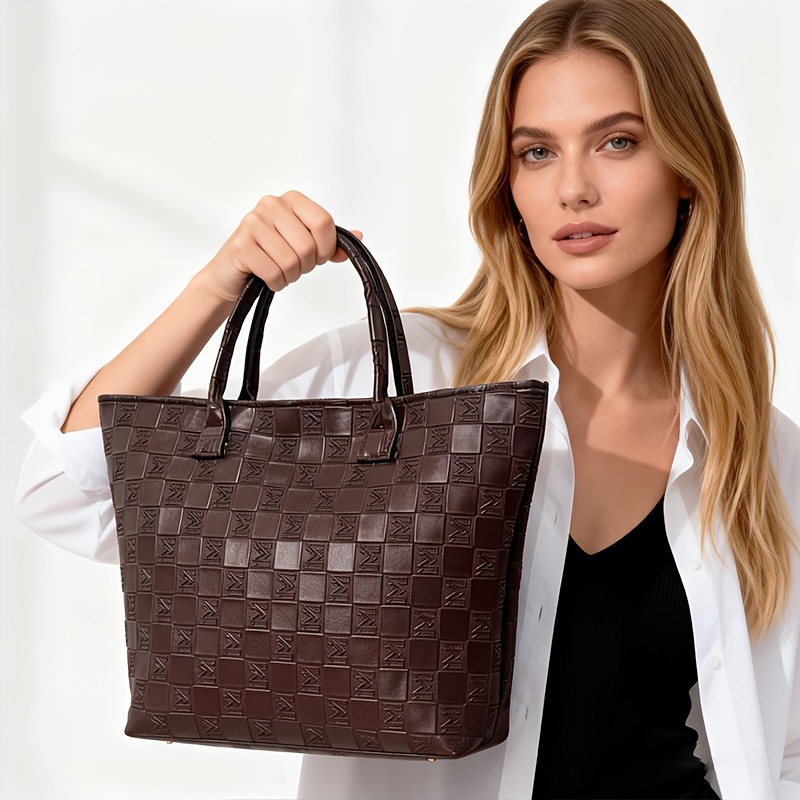 Light Luxury Deep Brown Quilte - đánh giá và giá Luxury Bags Vintage