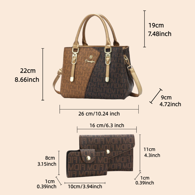 3-piece women's bag set, luxur - đánh giá và giá Luxury Bags & Leather Repair Of Atlanta Reviews
