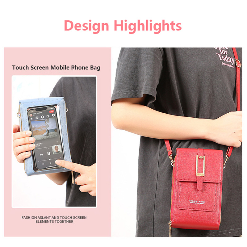 Touch Screen Cell Phone Women  - đánh giá và giá Accordion Wallet Zip