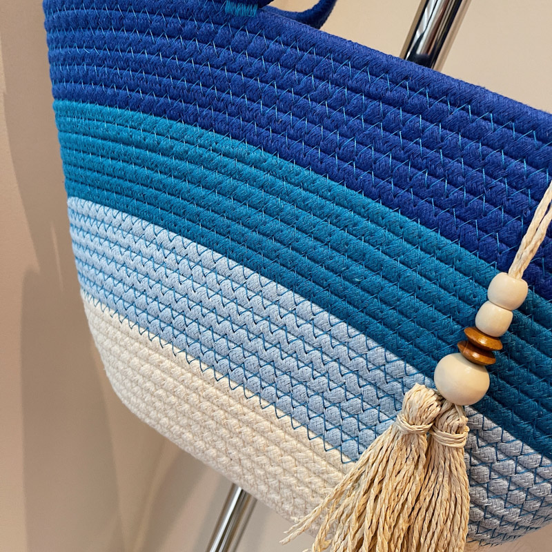 Cotton Rope Woven Design Shoul - đánh giá và giá Luxury Bags Consignment