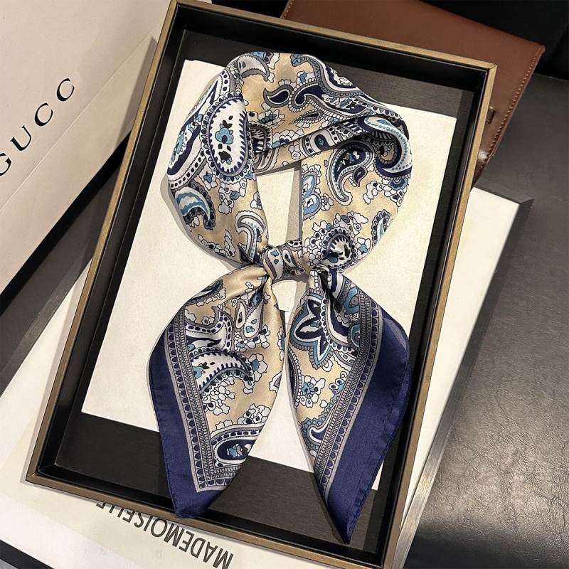 Luxury Satin Square Scarf Pais - đánh giá và giá Luxury Bags Vintage