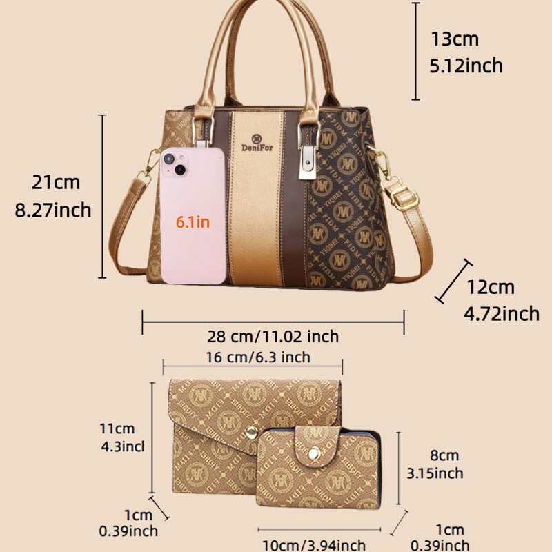 3-piece set of women's handbag - đánh giá và giá Luxury Bags & Leather Repair Of Atlanta Reviews