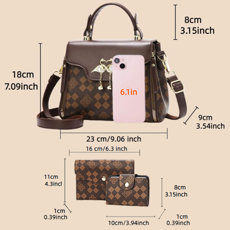 3-piece women's bag set, light - đánh giá và giá Luxury Bags & Leather Repair Of Atlanta Reviews
