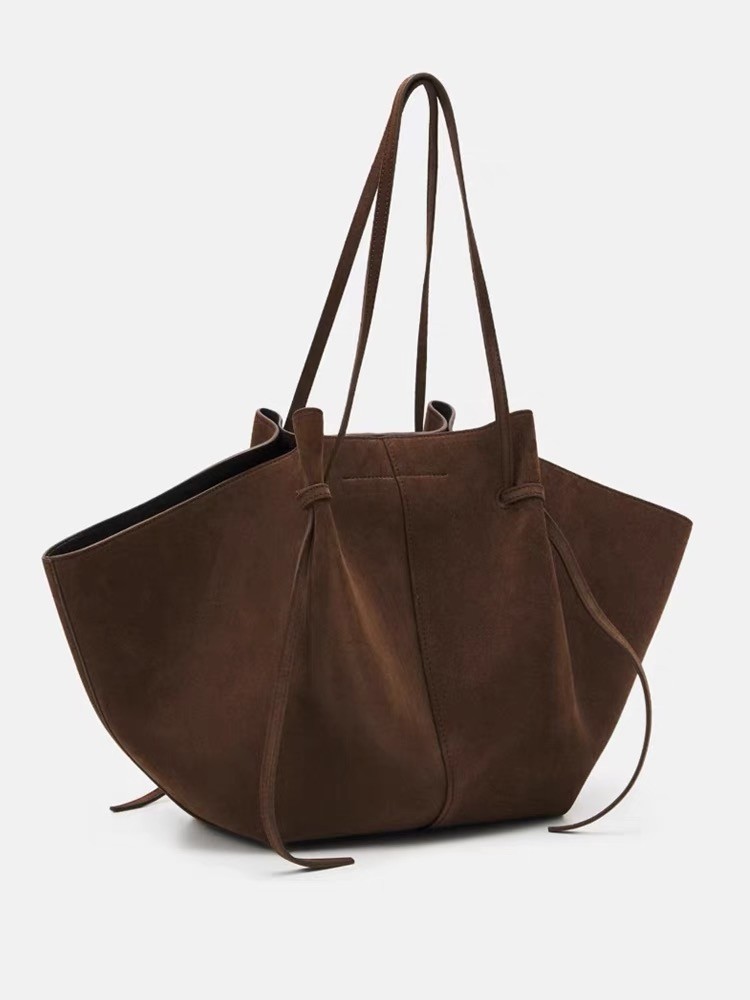 Faux Suede Tote Bags For Women - đánh giá và giá Luxury Bags Vintage