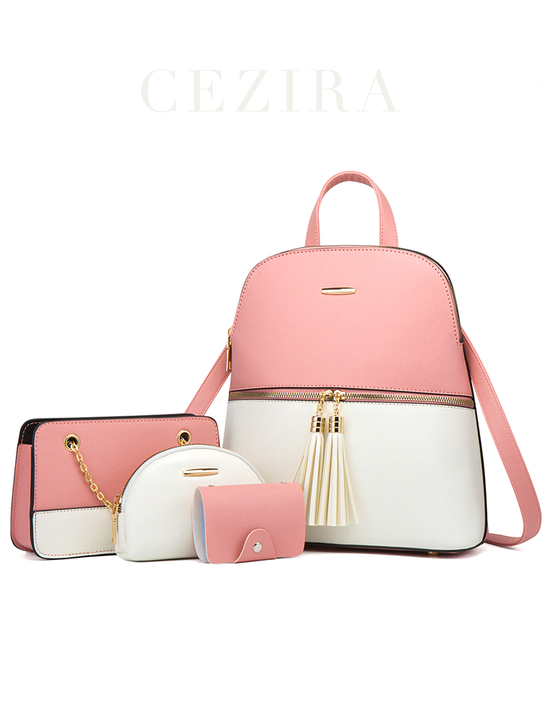 4 PCS Bags Set Women's Fashion - đánh giá và giá Luxury Bags Vegan