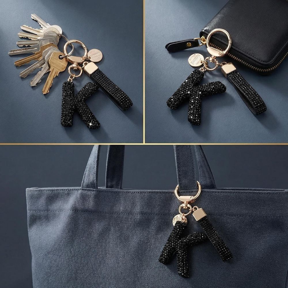 Stylish Lucky Charm Letter Key - đánh giá và giá Luxury Bags Yellow