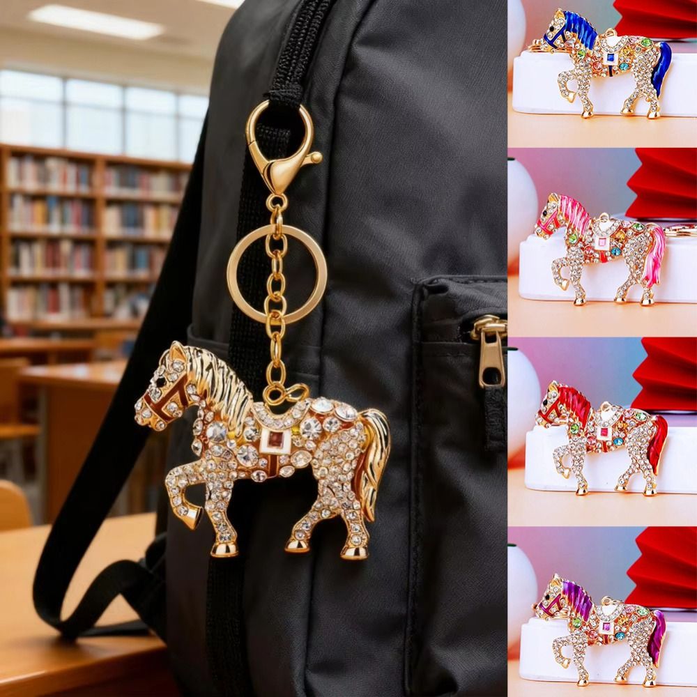 Luxury Metal Horse Key Chain C - đánh giá và giá Luxury Bags Yellow
