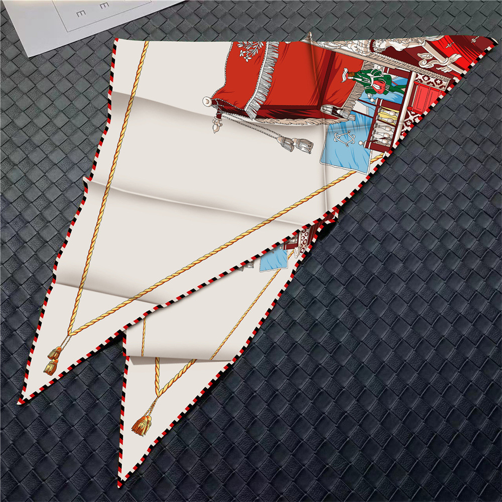 Triangle Twill Scarf Luxury Wo - đánh giá và giá Luxury Bags La
